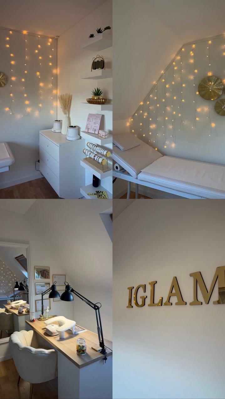 Vue de l'espace IGLAM, institut de beauté à Aix-Noulette